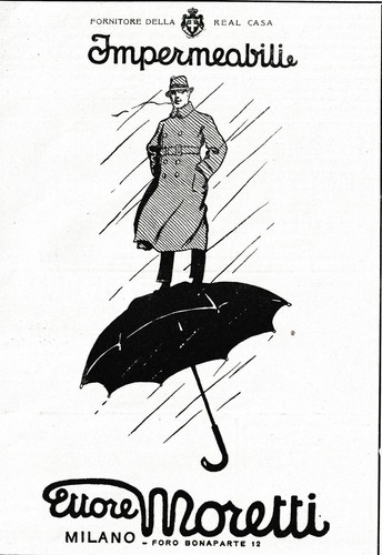 Pubblicita 1921 impermeabili - pubblicita',
