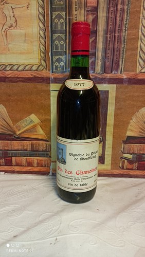 Vino 1977 vin chanoines - 1977,