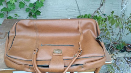 Valigia vintage pelle anni - in,