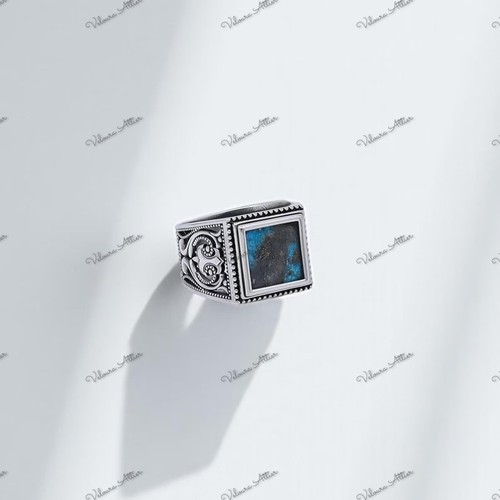 Anello uomo argento 925 con - anello,