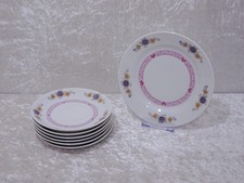 6 X Piattino 1 X Piatto Pasticceria DDR Kahla Porcellana Vintage - Convoluzione