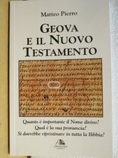 GEOVA E IL NUOVO TESTAMENTO
