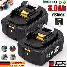 2 x 8,0 Ah per batteria Makita