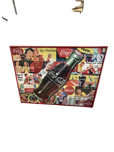 Coca cola vintage mosaico - vintage,
