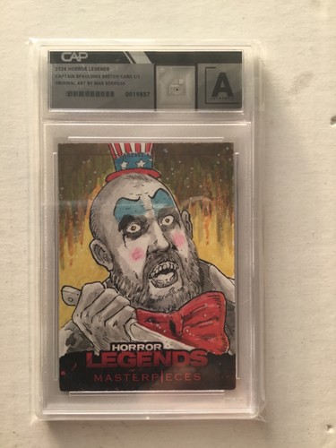Carta schizzo leggenda horror