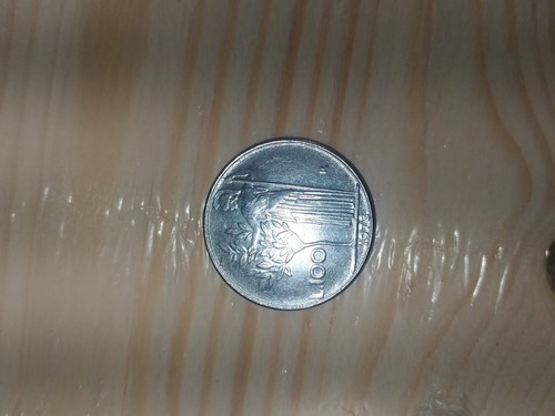 Moneta 100 lire del - moneta,