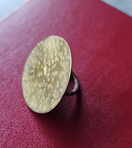 Anello disco circolare in - anello,