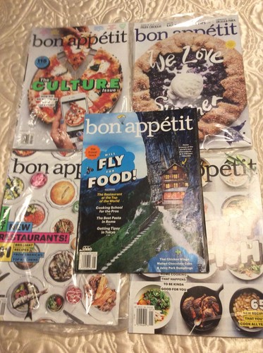 Lot bon appetit magazines - of, 5