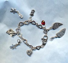 Bracciale cuore spezzato - "cuore, spezzato"