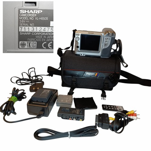 Sharp h850s viewcam hi8 - sharp,