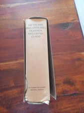 RICCIARDI LO STUDIO DELL'ANTICHITÀ CLASSICA NELL'OTTOCENTO