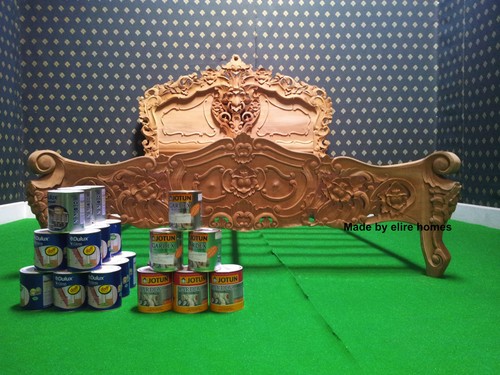 Letto doppio shabby - letto,