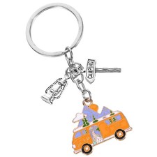  Piccolo portachiavi borsa portachiavi da appendere camper portachiavi borsa vintage