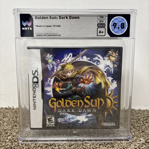 Golden sun dark - dawn, nintendo