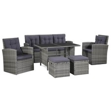 Divani Set da Giardino 6pz in