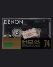 Denon HD-X (1987 JP) Nastro a