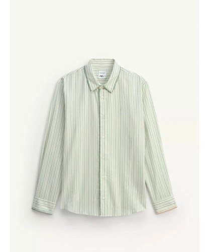 Camicia righe cotone seta - righe, cotone-seta
