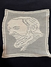 Pannello Padre Pio Uncinetto