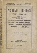 Archivio Giuridico "Filippo