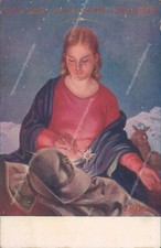 s453 cartolina camillo marchi la madone de lis stelutis