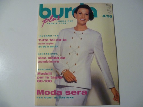 Rivista burda plus - rivista, taglie