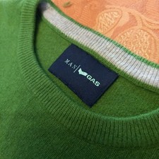 Maglia Uomo Pullover  Verde " GAS" tg L