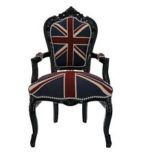 Poltrona in legno laccata nero