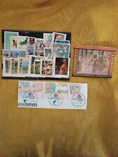 Anno 2013 Lotto di 22 francobolli italiani +1 Foglietto + 1 striscia tutti usati