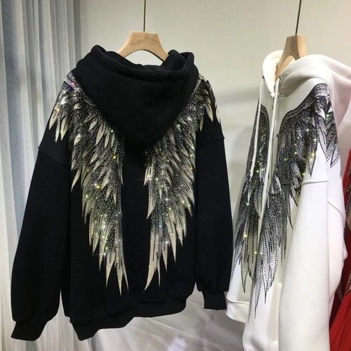 Felpa con cappuccio - , donna