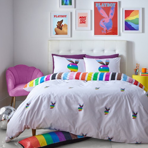 Playboy rainbow bunny set - playboy,