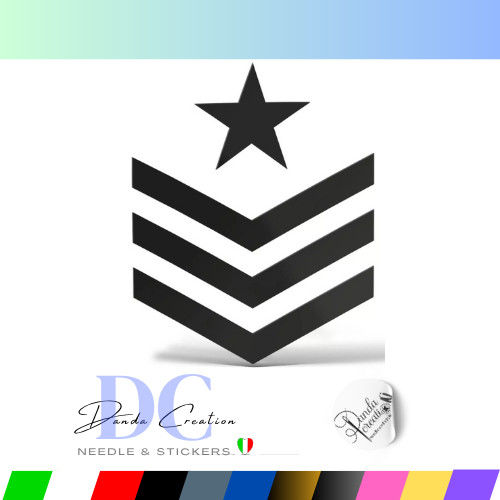 Sticker adesivi adesivo stella - adesivo,