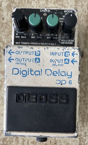 Boss digital delay pedale - digital,