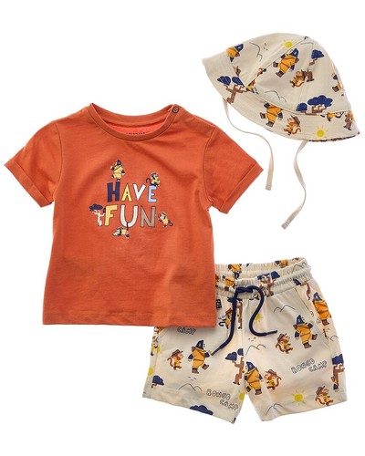 Mayoral 3pc fun print outfit - fun,