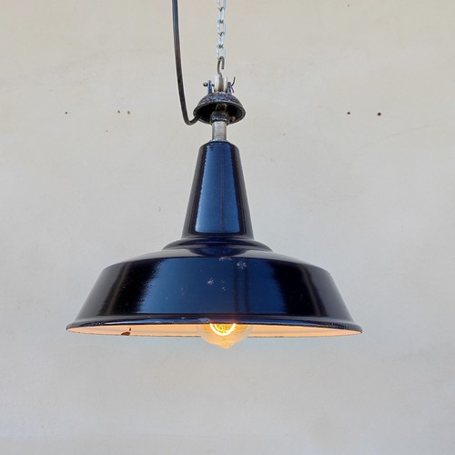 Lampada industriale vintage - , a