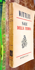 LIBRO: SALE DELLA TERRA - Wittlin - Bompiani - 1945 –