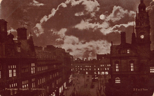 Postcard sheffield - sheffield,