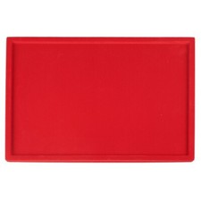 VASSOIO PER VALIGETTA MONETE FLOCCATO GRANDE 1 casella 21×31 cm spessore 5 mm