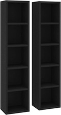 2X Scaffali Porta CD Mensole