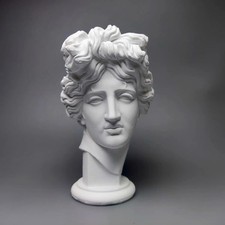 Scultura busto di Apollo
