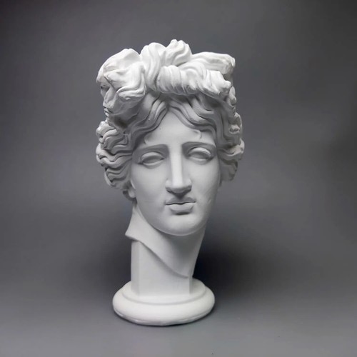 Scultura busto apollo - busto,