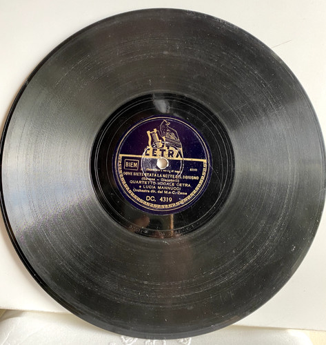 78rpm giri cetra - 78rpm, dc