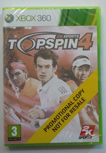 Top spin xbox360 promotional - spin,