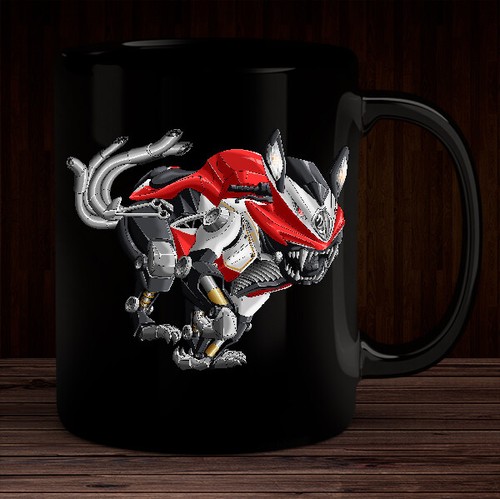 Tazza caffè moto agusta f4 - tazza, mv
