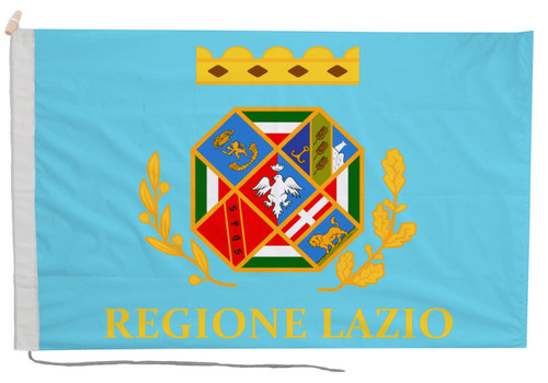 Bandiera del lazio - del,