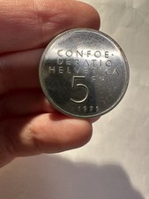 5 Franchi 1979 Svizzera Albert Einstein 