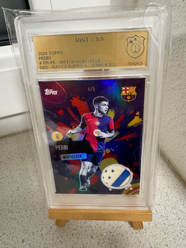 Pedri 2024 topps - pedri, barcelona