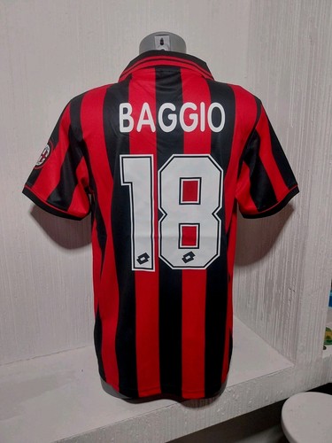 Milan 1996 baggio size - ac,
