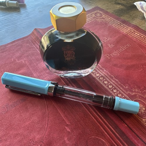 Penna stilografica sky blue - penna,