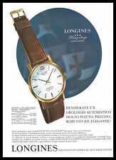 Anni ' 60  * Pubblicità Originale "Longines, Flagship Automatic" Italia
