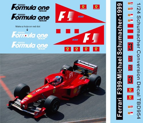 Decals per ferrari f399 - 1/24 decals,
